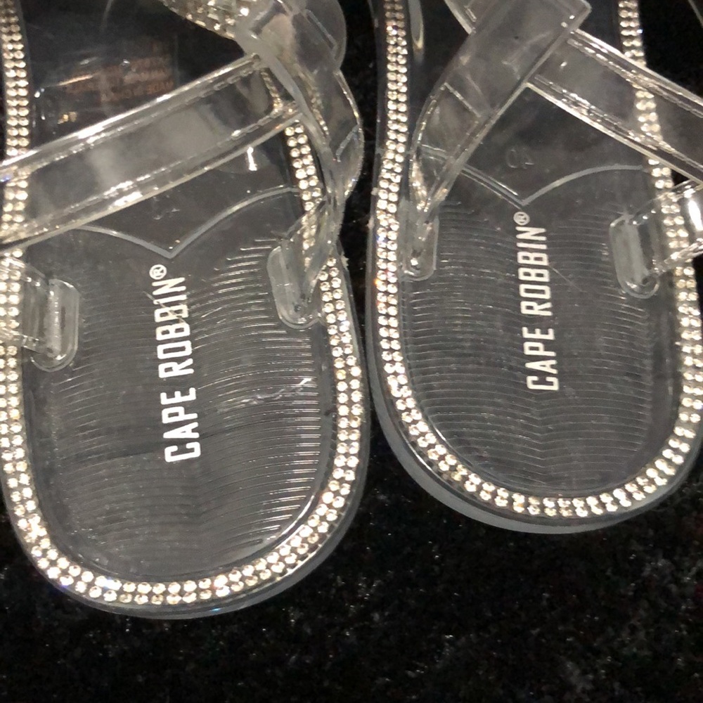 Bling Bow Sandals - Picture 4 of 5